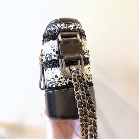 Chanel Sequin Calfskin Small Gabrielle Hobo bag - Picture 3 of 12